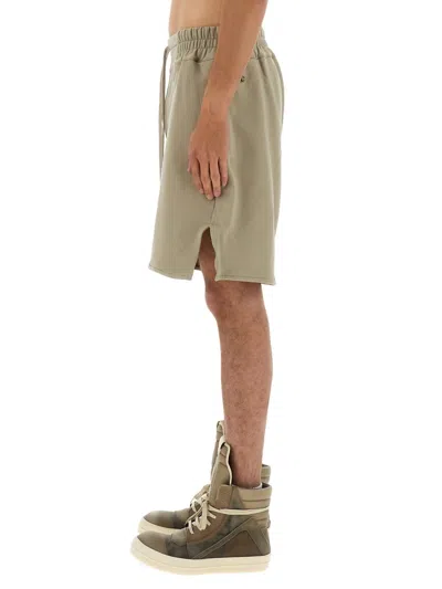 Rick Owens X Champion Cotton Shorts Trousers White