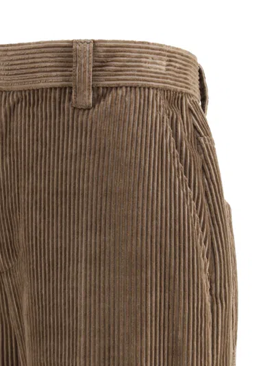 Brunello Cucinelli Monili Detailed Straight Leg Trousers