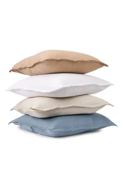 Coyuchi Organic Linen Accent Pillow In White