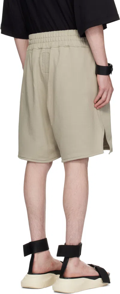 Rick Owens X Champion Cotton Shorts Trousers White In Neutral