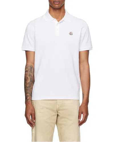 Moncler Short Sleeve Logo Polo Shirt