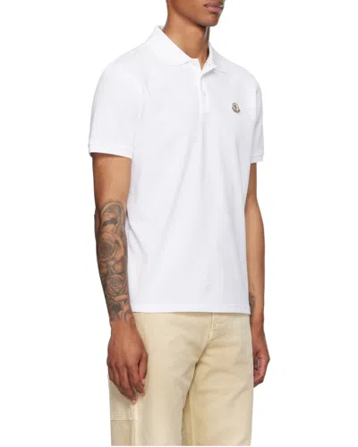 Moncler Short Sleeve Logo Polo Shirt
