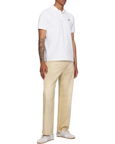 Moncler Short Sleeve Logo Polo Shirt