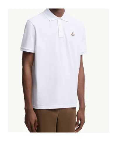 Moncler Short Sleeve Logo Polo Shirt