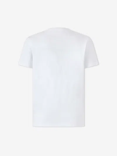 Dsquared2 Logo Printed Crewneck T-shirt In White