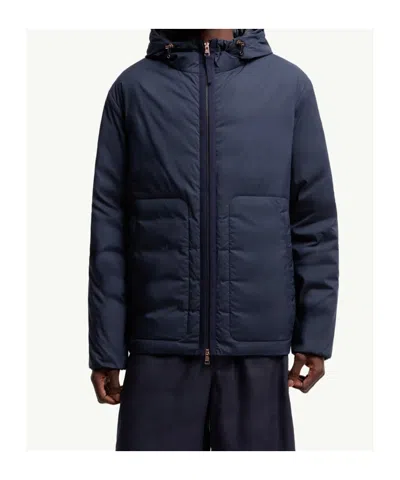 Moncler Doudoune Courte Caracara X Gilga Farm By Donald Glover In Blue