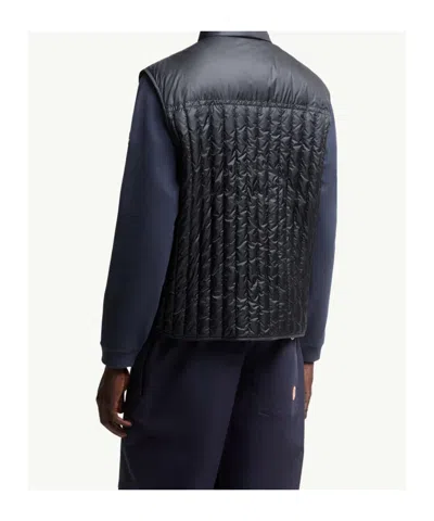 Moncler Doudoune Sans Manches Tangerine X Gilga Farm By Donald Glover In Blue