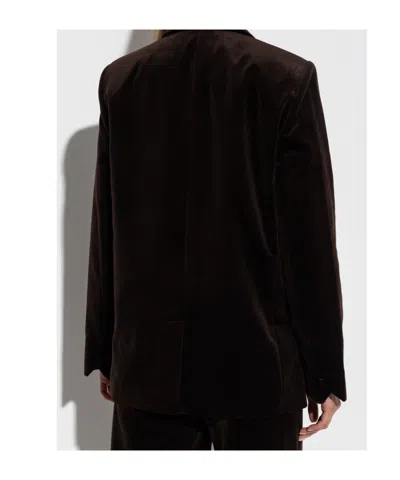 Zadig & Voltaire Double-breasted Velvet Blazer