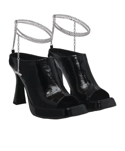 Alexander Mcqueen 100mm The Flare Sandal