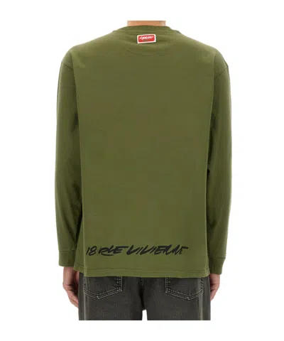 Kenzo Relaxed Fit T-shirt In Green