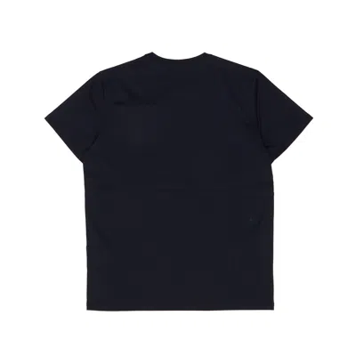 Moncler Crewneck T Shirt Featuring Multiple Patches In Black