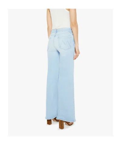 Mother Jeans With Belt Loops In Blue