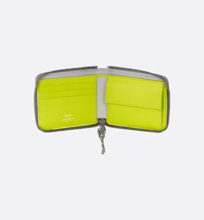 Dior And Lewis Hamilton Zipped Wallet