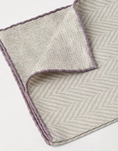 Brunello Cucinelli Silk Pocket Square