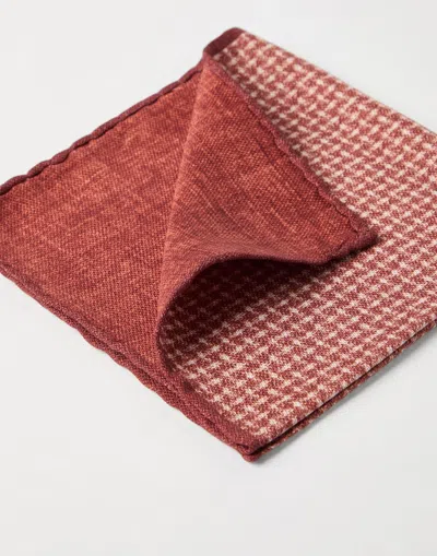 Brunello Cucinelli Silk Weave Pocket Square