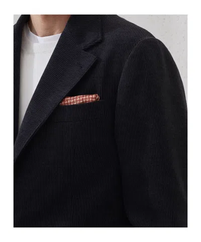 Brunello Cucinelli Silk Weave Pocket Square