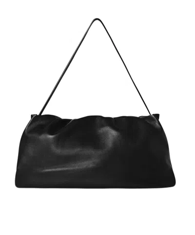The Row Xl Bourse Pleated Tote