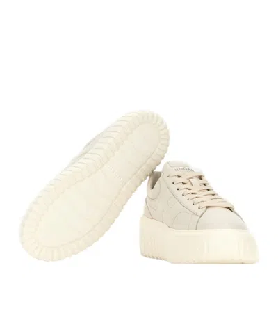 Hogan H-stripes Leather Sneakers