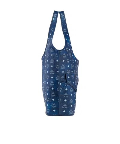 Mcm Aren Mama Shopper In Visetos