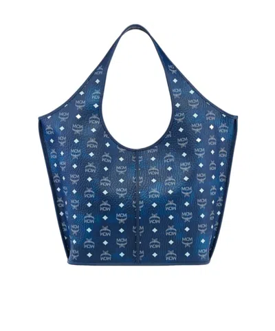 Mcm Aren Mama Shopper In Visetos