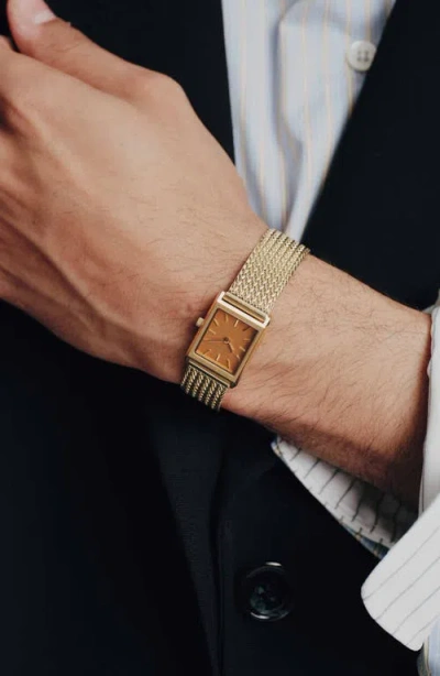 Breda Small Virgil Watch In Gold