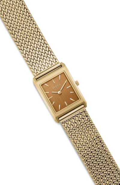 Breda Small Virgil Watch In Gold