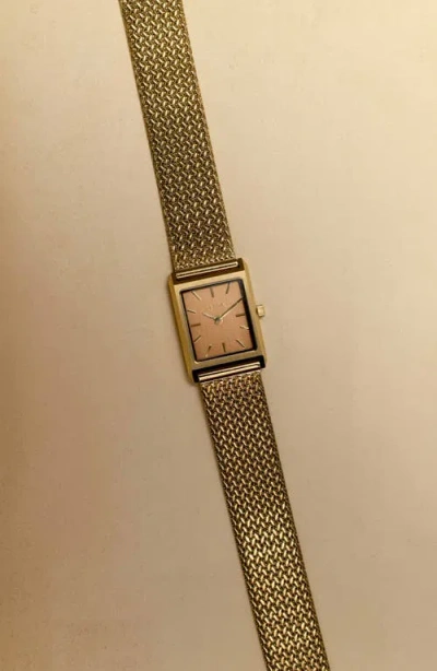 Breda Small Virgil Watch In Gold