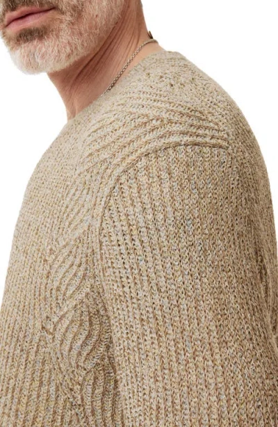 John Varvatos Vejano Regular Fit Mélange Sweater In Gray
