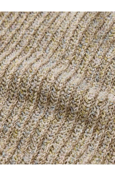 John Varvatos Vejano Regular Fit Mélange Sweater In Gray
