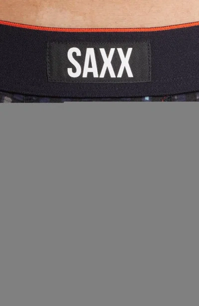 Saxx Multisport Performance Mesh Boxer Briefs In Blue