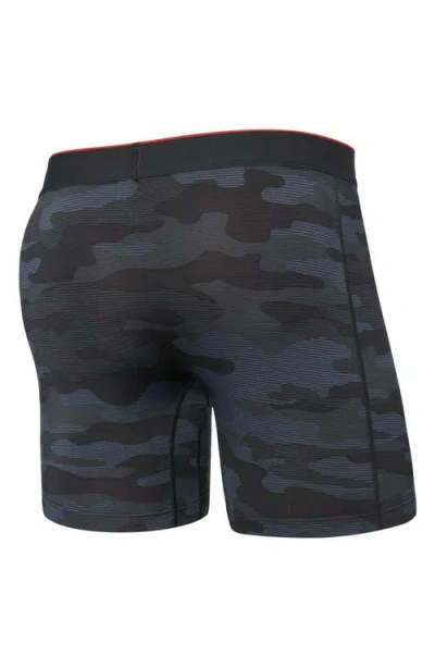 Saxx Multisport Performance Mesh Boxer Briefs In Gray
