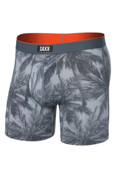 Saxx Multi-sport Mesh Performance Boxer Briefs In Blue