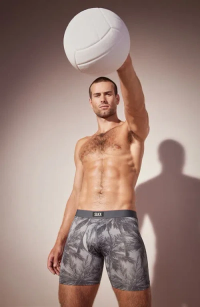 Saxx Multi-sport Mesh Performance Boxer Briefs In Blue