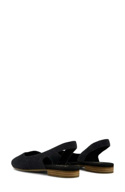 Toms Alene Slingback Half D'orsay Flat