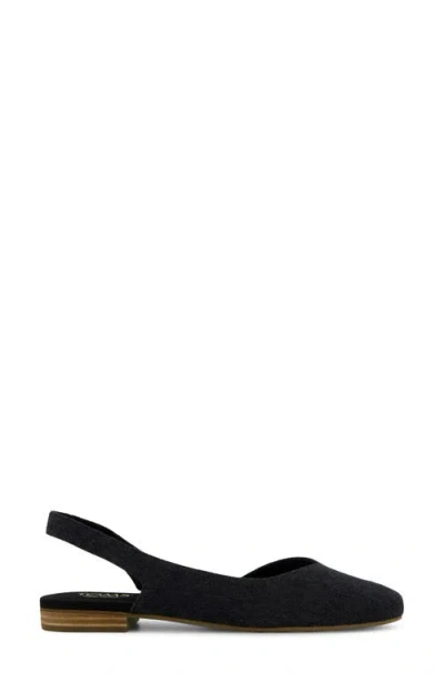 Toms Alene Slingback Half D'orsay Flat