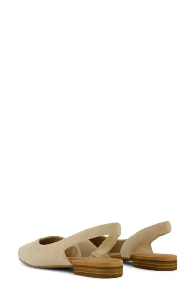 Toms Alene Slingback Half D'orsay Flat In Gray