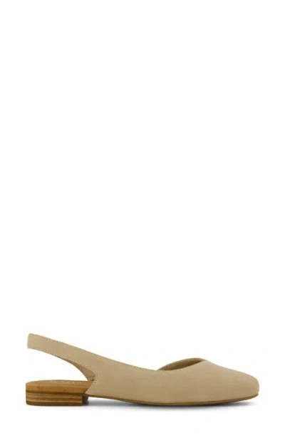 Toms Alene Slingback Half D'orsay Flat In Gray