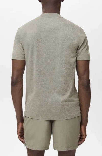 Mango Men's Coolmax Slim-fit T-shirt In Green