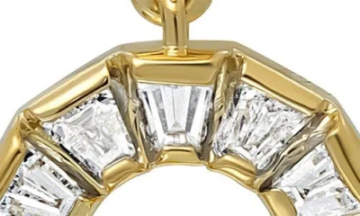 Bony Levy Circle Of Life Diamond Huggie Drop Earrings