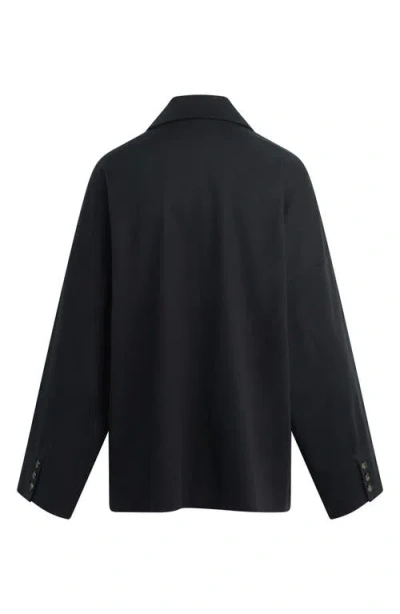 Favorite Daughter The Henry Double Breasted Jacket In Black