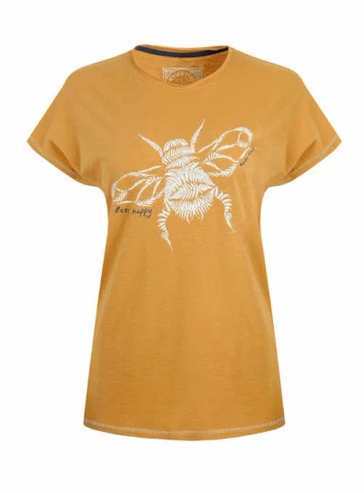 Weird Fish Fern Bee Front Print Graphic T-shirt