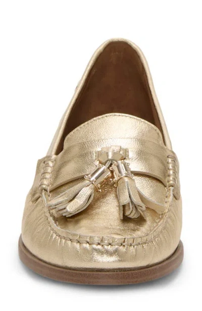 Vince Camuto Casbella Loafer In Gold