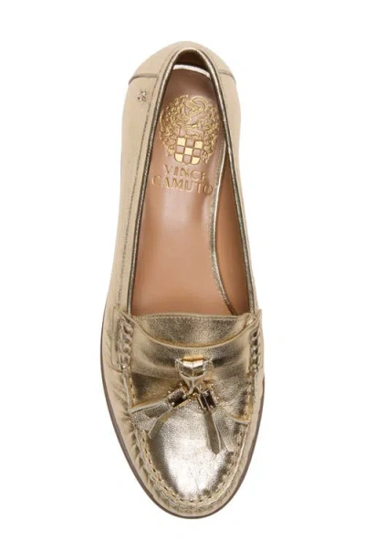 Vince Camuto Casbella Loafer In Gold