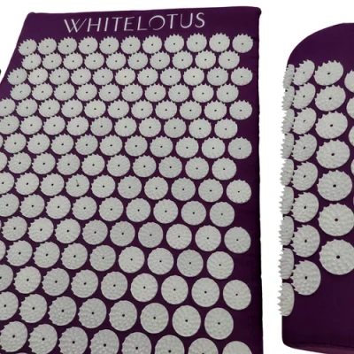 White Lotus Beauty White Lotus Multi-award Winning Premium Acupressure Mat & Pillow Set