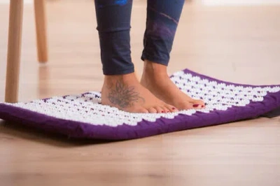 White Lotus Beauty White Lotus Multi-award Winning Premium Acupressure Mat & Pillow Set