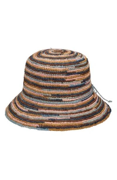 San Diego Hat Irish Crochet Raffia Packable Bucket Hat