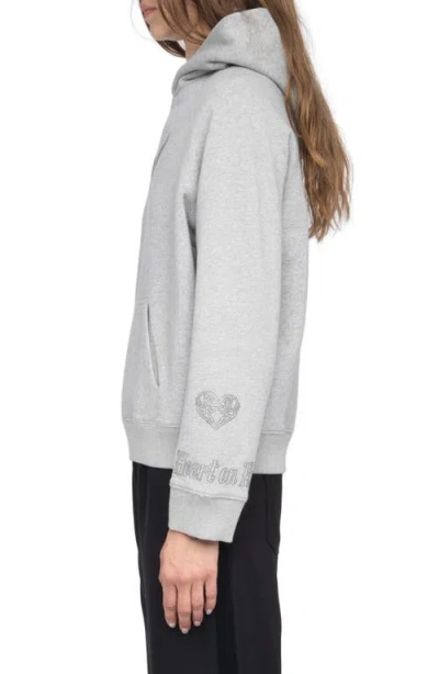 Zadig & Voltaire Georgy Multicusto Strass Cotton Hoodie