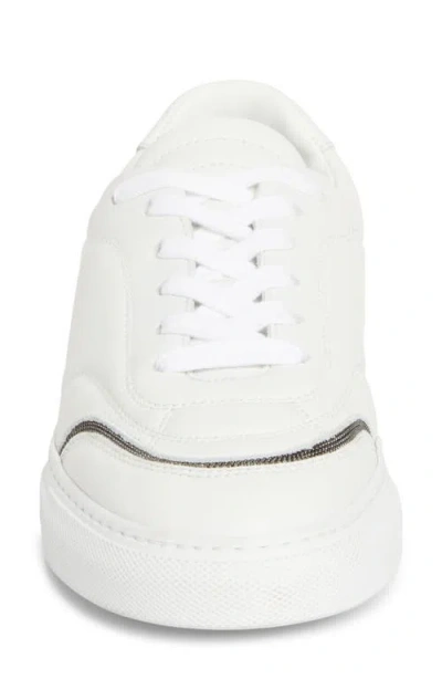 Brunello Cucinelli Leather Monili Low-top Sneakers