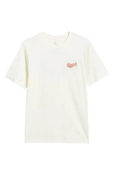 Roark Diamond Script Graphic T-shirt In White