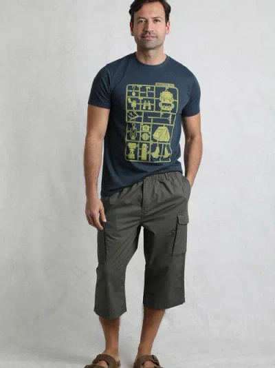 Weird Fish Summersville 3/4 Length Cargo Trousers